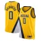 Indiana Pacers Jordan Tyrese Haliburton 0 Miesten Pelipaita Statement Edition Swingman Laivasto