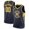 Nike Indiana Pacers Bennedict Mathurin 00 Miesten Pelipaita Icon Edition Swingman Laivasto