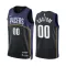 Nike Indiana Pacers Black Personoitava Miesten Pelipaita City Edition 2022-23 Swingman Laivasto
