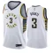 Nike Indiana Pacers Chris Duarte 3 Miesten Pelipaita Association Edition Swingman Valkoinen