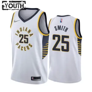 Nike Indiana Pacers Jalen Smith 25 Lasten Pelipaita Association Edition Swingman Valkoinen Nike Indiana Pacers Jalen Smith 25 Lasten Pelipaita Association Edition Swingman Valkoinen