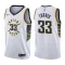 Nike Indiana Pacers Myles Turner 33 Miesten Pelipaita Association Edition Swingman Valkoinen