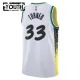 Nike Indiana Pacers Myles Turner Lasten Pelipaita City Edition 2024-25 Swingman Valkoinen