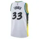 Nike Indiana Pacers Myles Turner Miesten Pelipaita City Edition 2024-25 Swingman Valkoinen