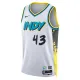 Nike Indiana Pacers Pascal Siakam Miesten Pelipaita City Edition 2024-25 Swingman Valkoinen