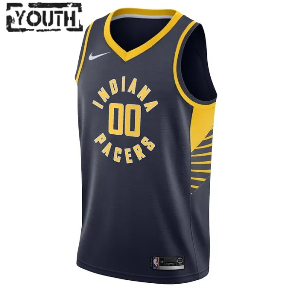 Nike Indiana Pacers Personoitava Lasten Pelipaita Icon Edition Swingman Laivasto