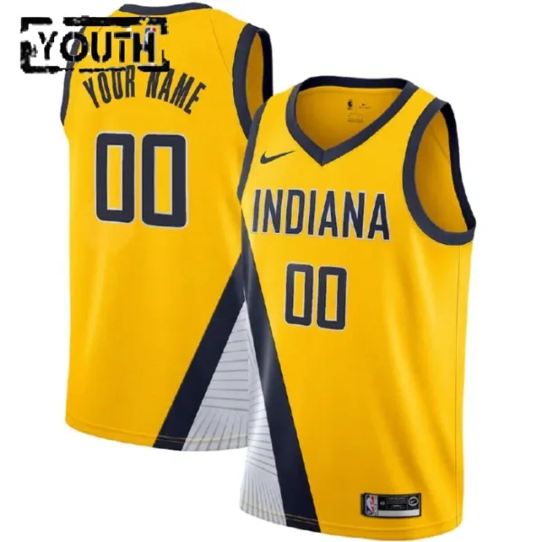 Nike Indiana Pacers Personoitava Lasten Pelipaita Statement Edition Swingman Keltainen Nike Indiana Pacers Personoitava Lasten Pelipaita Statement Edition Swingman Keltainen