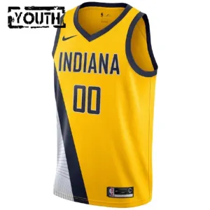 Nike Indiana Pacers Personoitava Lasten Pelipaita Statement Edition Swingman Keltainen