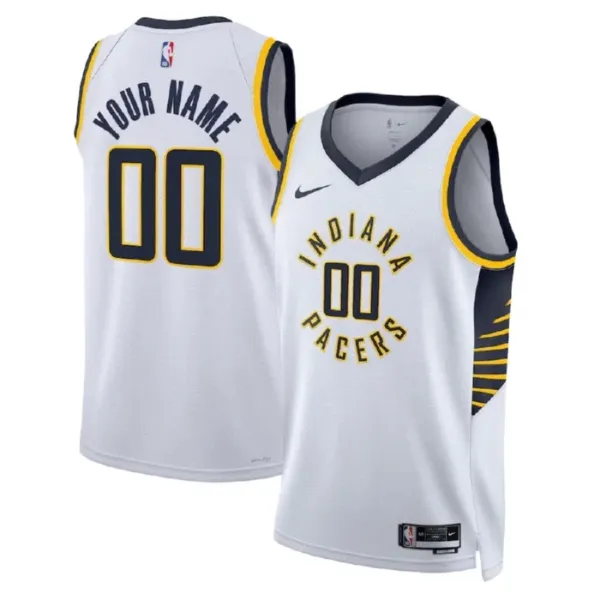 Nike Indiana Pacers Personoitava Miesten Pelipaita Association Edition Swingman Valkoinen Nike Indiana Pacers Personoitava Miesten Pelipaita Association Edition Swingman Valkoinen
