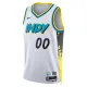 Nike Indiana Pacers Personoitava Miesten Pelipaita City Edition 2024-25 Swingman Valkoinen