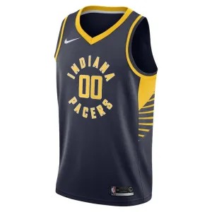 Nike Indiana Pacers Personoitava Miesten Pelipaita Icon Edition Swingman Laivasto