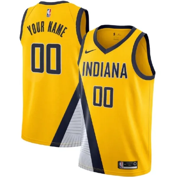 Nike Indiana Pacers Personoitava Miesten Pelipaita Statement Edition Swingman Keltainen Nike Indiana Pacers Personoitava Miesten Pelipaita Statement Edition Swingman Keltainen
