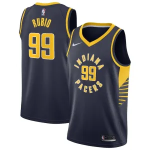Nike Indiana Pacers ricky rubio 99 Miesten Pelipaita Icon Edition Swingman Laivasto