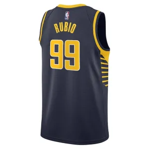 Nike Indiana Pacers ricky rubio 99 Miesten Pelipaita Icon Edition Swingman Laivasto