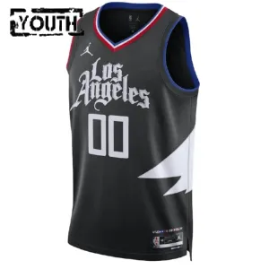 LA Clippers Jordan Personoitava Lasten Pelipaita Statement Edition Swingman Musta