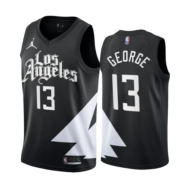 LA Clippers Paul George 13 Jordan Miesten Pelipaita Statement Edition Swingman Musta LA Clippers Paul George 13 Jordan Miesten Pelipaita Statement Edition Swingman Musta