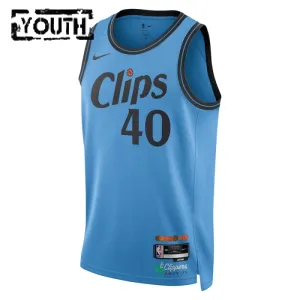 Nike LA Clippers Ivica Zubac Lasten Pelipaita City Edition 2024-25 Swingman Sininen