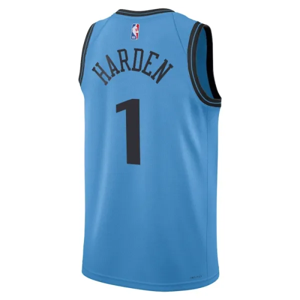 Nike LA Clippers James Harden Miesten Pelipaita City Edition 2024-25 Swingman Sininen