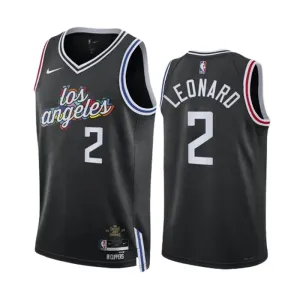 Nike LA Clippers Kawhi Leonard 2 Miesten Pelipaita City Edition 2022-23 Swingman Musta Nike LA Clippers Kawhi Leonard 2 Miesten Pelipaita City Edition 2022-23 Swingman Musta