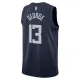 Nike LA Clippers Paul George Miesten Pelipaita City Edition 2023-24 Swingman Laivasto
