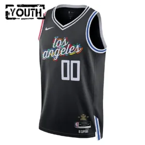 Nike LA Clippers Personoitava Lasten Pelipaita City Edition 2022-23 Swingman Musta