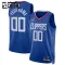 Nike LA Clippers Personoitava Lasten Pelipaita Icon Edition Swingman Sininen