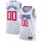 Nike LA Clippers Personoitava Miesten Pelipaita Association Edition Swingman Valkoinen
