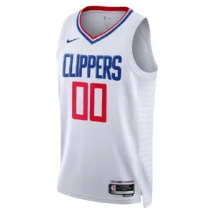 Nike LA Clippers Personoitava Miesten Pelipaita Association Edition Swingman Valkoinen