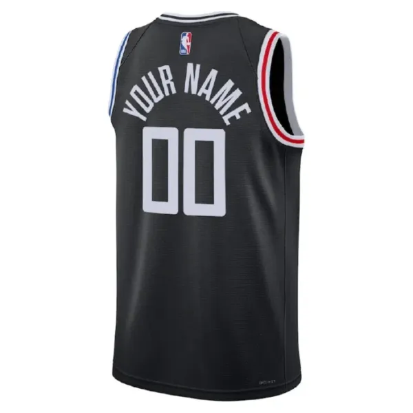 Nike LA Clippers Personoitava Miesten Pelipaita City Edition 2022-23 Swingman Musta