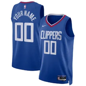 Nike LA Clippers Personoitava Miesten Pelipaita Icon Edition Swingman Sininen