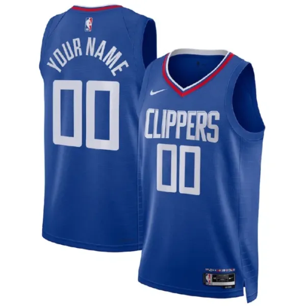 Nike LA Clippers Personoitava Miesten Pelipaita Icon Edition Swingman Sininen Nike LA Clippers Personoitava Miesten Pelipaita Icon Edition Swingman Sininen