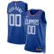 Nike LA Clippers Personoitava Miesten Pelipaita Icon Edition Swingman Sininen