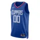 Nike LA Clippers Personoitava Miesten Pelipaita Icon Edition Swingman Sininen