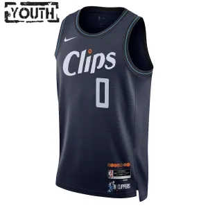 Nike LA Clippers Russell Westbrook Lasten Pelipaita City Edition 2023-24 Swingman Laivasto