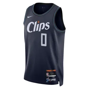 Nike LA Clippers Russell Westbrook Miesten Pelipaita City Edition 2023-24 Swingman Laivasto