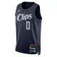 Nike LA Clippers Russell Westbrook Miesten Pelipaita City Edition 2023-24 Swingman Laivasto