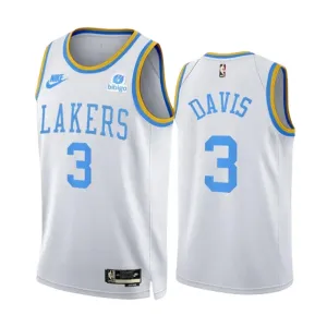 Los Angeles Lakers Anthony Davis 3 Miesten Pelipaita Classic Edition 2022-23 Swingman Valkoinen Los Angeles Lakers Anthony Davis 3 Miesten Pelipaita Classic Edition 2022-23 Swingman Valkoinen