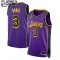 Los Angeles Lakers Jordan Anthony Davis 3 Lasten Pelipaita Statement Edition Swingman Violetti