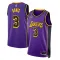 Los Angeles Lakers Jordan Anthony Davis 3 Miesten Pelipaita Statement Edition Swingman Violetti