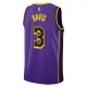 Los Angeles Lakers Jordan Anthony Davis 3 Miesten Pelipaita Statement Edition Swingman Violetti
