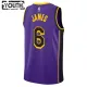 Los Angeles Lakers Jordan Lebron James 6 Lasten Pelipaita Statement Edition Swingman Violetti