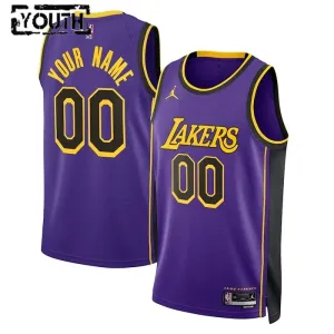 Los Angeles Lakers Jordan Personoitava Lasten Pelipaita Statement Edition Swingman Sininen