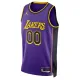 Los Angeles Lakers Jordan Personoitava Miesten Pelipaita Statement Edition Swingman Sininen
