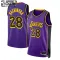 Los Angeles Lakers Jordan Rui Hachimura 28 Lasten Pelipaita Statement Edition Swingman Violetti