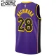 Los Angeles Lakers Jordan Rui Hachimura 28 Lasten Pelipaita Statement Edition Swingman Violetti