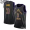 Nike Los Angeles Lakers Anthony Davis Lasten Pelipaita City Edition 2023-24 Swingman Musta