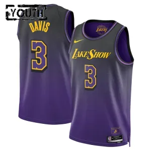 Nike Los Angeles Lakers Anthony Davis Lasten Pelipaita City Edition 2024-25 Swingman Violetti Nike Los Angeles Lakers Anthony Davis Lasten Pelipaita City Edition 2024-25 Swingman Violetti