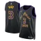 Nike Los Angeles Lakers Anthony Davis Miesten Pelipaita City Edition 2023-24 Swingman Musta