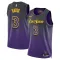 Nike Los Angeles Lakers Anthony Davis Miesten Pelipaita City Edition 2024-25 Swingman Violetti