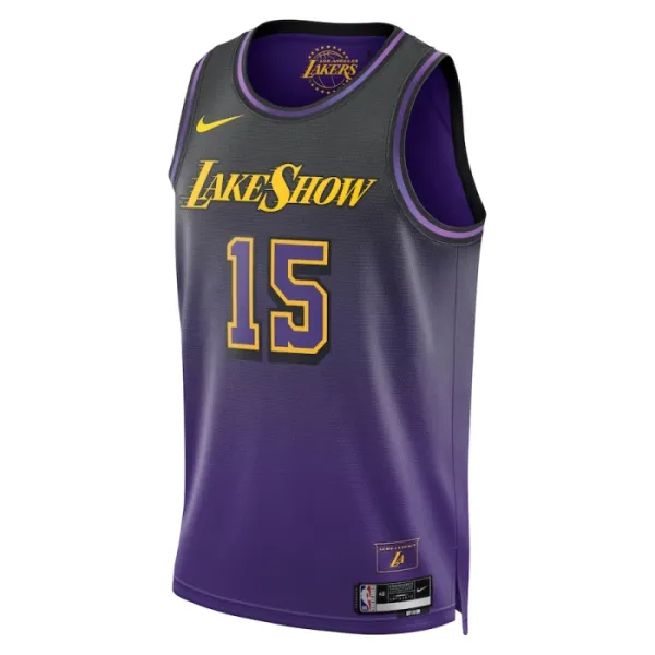 Nike Los Angeles Lakers Austin Reaves Miesten Pelipaita City Edition 2024-25 Swingman Violetti